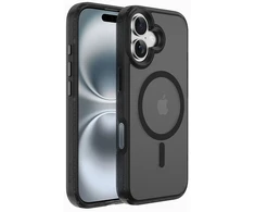 X-ONE Dropguard 2S compatible with MagSafe for iPhone 17 juodas frost matte