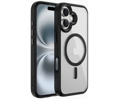 X-ONE Dropguard 2S compatible with MagSafe for iPhone 17 juodas transparent