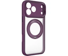 X-ONE Dropguard 2S (stand edition) compatible with MagSafe for iPhone 18 Pro / 17 Pro dark cherry