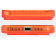 X-ONE Dropguard 3S Shock Dominator compatible with MagSafe for iPhone 17 Pro oranžinis