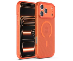 X-ONE Dropguard 3S Shock Dominator compatible with MagSafe for iPhone 17 Pro oranžinis