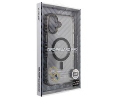 X-ONE Dropguard Magnetic Dėklas Pro (suderinamas su MagSafe) - skirtas Apple iPhone 16 Plus juodos spalvos