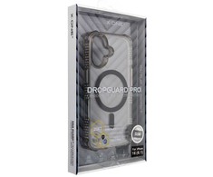 X-ONE Dropguard Magnetic dėklas Pro (MagSafe compatible) - skirtas Apple iPhone 16 juodos spalvos