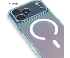 Dėklas X-ONE Dropguard Pro compatible with MagSafe for iPhone 18 Pro / 17 Pro hologram