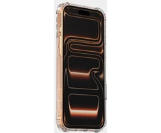 X-ONE Dropguard Pro compatible with MagSafe for iPhone 18 Pro Max / 17 Pro Max glitter baltas