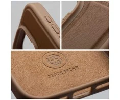 4Tel ZUCK BEAR dėklas DARREN suderinamas su MagSafe 16 Pro Max šampaniniu auksiniu