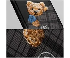 Forcell ZUCK BEAR dėklas DARREN suderinamas su MagSafe 16 Pro Max juodas