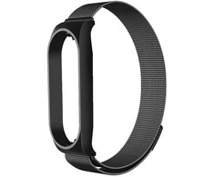 Oem Apyrankė METAL skirta Xiaomii Mi Band 7 juodos spalvos (01)