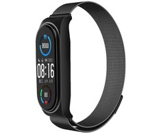 Oem Apyrankė METAL skirta Xiaomii Mi Band 7 juodos spalvos (01)