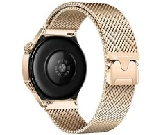 Dirželis, skirtas „Samsung Galaxy Watch Forcell F-Design FS10“ magnetiniam plienui, 20 mm, auksinis