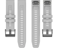 Oem Silikoninė apyrankė skirta GARMIN FENIX 3 / 3HR / 5X / 6X / 6X Pro / 7X / 7X Pro pilkos spalvos (12)