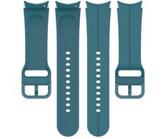 Oem Silikoninė apyrankė skirta Samsung Galaxy Watch 4 / 5 žalios spalvos (11)