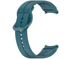 Oem Silikoninė apyrankė skirta Samsung Galaxy Watch 4 / 5 žalios spalvos (11)