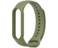 Oem Apyrankė silicone for smartband Xiaomi Mi Band 5 / 6 / 7 žalias (08)