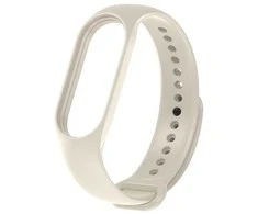 Oem Silikoninė apyrankė skirta Xiaomi Mi Band 5 / 6 / 7 sand (11)