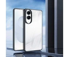 Dux Ducis Aimo dėklas skirtas Samsung Galaxy S25 Edge - juodos spalvos