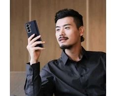 Dėklas Dux Ducis Bril Samsung F958 Z Fold SE mėlynas