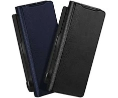 DUX DUCIS BRIL rašiklio laikiklio dėklas, skirtas SAMSUNG Z FOLD 7, mėlynas