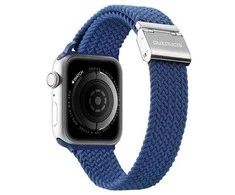 Dux Ducis apyrankė MIXTURE PRO stretchable braided skirta Apple Watch 38 / 40 / 41 mm mėlynas
