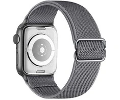 Dux Ducis apyrankė MIXTURE PRO stretchable braided skirta Apple Watch 42 / 44 / 45 / 49 mm midnight