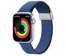 Dux Ducis apyrankė MIXTURE PRO stretchable braided skirta Apple Watch 38 / 40 / 41 mm mėlynas