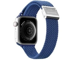 Dux Ducis apyrankė MIXTURE PRO stretchable braided skirta Apple Watch 42 / 44 / 45 / 49 mm mėlynas