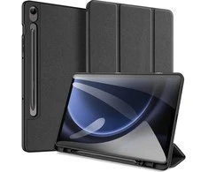 Dėklas Dux Ducis Domo Samsung X400/X406 Tab S10 Lite/X520/X526 Tab S10 FE/X510/X516 Tab S9 FE juodas