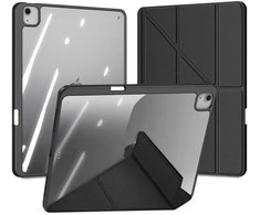 DUX DUCIS dėklas MAGI su pieštuko laikikliu iPad Air 13 (2024) juodas
