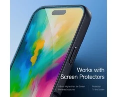 Dux Ducis dėklas AIMO MAG compatible su MagSafe skirtas Apple iPhone 16 Pro Max juodos spalvos