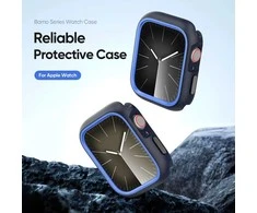 „Dux Ducis“ BAMO dėklas, skirtas „Apple Watch Series 10“, 42 mm, vidurnakčio mėlynas
