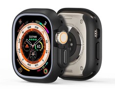 Dux Ducis dėklas BAMO Apple Watch Ultra / Ultra 2 49 mm vidurnakčio pilkoms