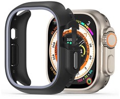 Dux Ducis dėklas BAMO Apple Watch Ultra / Ultra 2 49 mm vidurnakčio pilkoms
