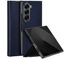 Dux Ducis dėklas BRIL with pen holder skirtas Samsung Galaxy Z Fold6 5G mėlynos spalvos