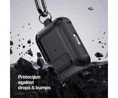 DUX DUCIS PECO - apsauginis dėklas armor type skirta AirPods Pro 2 juodas