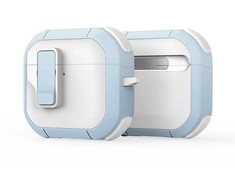 DUX DUCIS PECP - TPU+PC apsauginis dėklas skirtas AirPods 4 baltas mėlynas