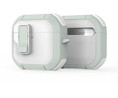 DUX DUCIS PECP - TPU+PC apsauginis dėklas skirtas AirPods 4 baltas žalias