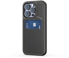 DUX DUCIS dėklas RAFI II MAG su stovu, suderinamu su MagSafe, skirtas IPHONE 15 Pro juodas