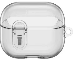 DUX DUCIS SECI - apsauginis dėklas skirtas Samsung Galaxy Buds 3/ Buds 3 Pro skaidrus