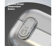 DUX DUCIS SECI - apsauginis dėklas skirtas Samsung Galaxy Buds 3/ Buds 3 Pro skaidrus