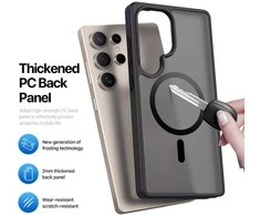 Dėklas Dux Ducis Yind skirtas Samsung S938 S25 Ultra juodas