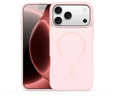 DUX DUCIS dėklas YIND, suderinamas su MagSafe, skirtas iPhone 18 Pro Max / 17 Pro Max (atviro žiedo versija) šviesiai rožinis