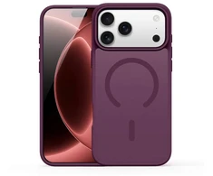 DUX DUCIS dėklas YIND suderinamas su MagSafe, skirtas iPhone 18 Pro Max / 17 Pro Max (atviro žiedo versija) tamsios vyšnios spalvos