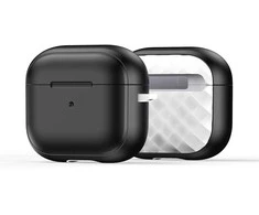 DUX DUCIS PECC - apsauginis dėklas skirtas AirPods 3 juodas