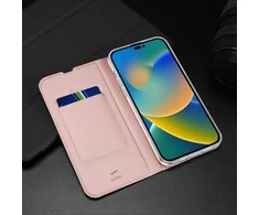 Dux Ducis Skin Pro dėklas skirtas Apple iPhone 14 Pro, rožinis