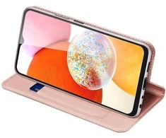 Dėklas Dux Ducis Skin Pro Samsung A155 A15 4G/A156 A15 5G rožinis-auksinis
