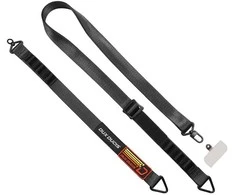 Dėklas DUX DUCIS Outdoor Cross Body - cross-body telefono dirželis - juodas