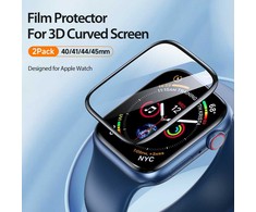 Dux Ducis Protector LCD PMMA su rėmeliu Apple Watch 10 46 mm juodas