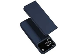 DUX DUCIS piniginės dėklas SKIN PRO, skirtas IPHONE 17 PRO, mėlynas