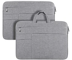 DUX DUCIS krepšys LBTC kompiuteriui 15.5-16" Horizontal Handbag pilkos spalvos