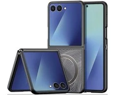 Dėklas DUX DUCIS futerał YIND do SAMSUNG Z FLIP7 (Full Window) juoda